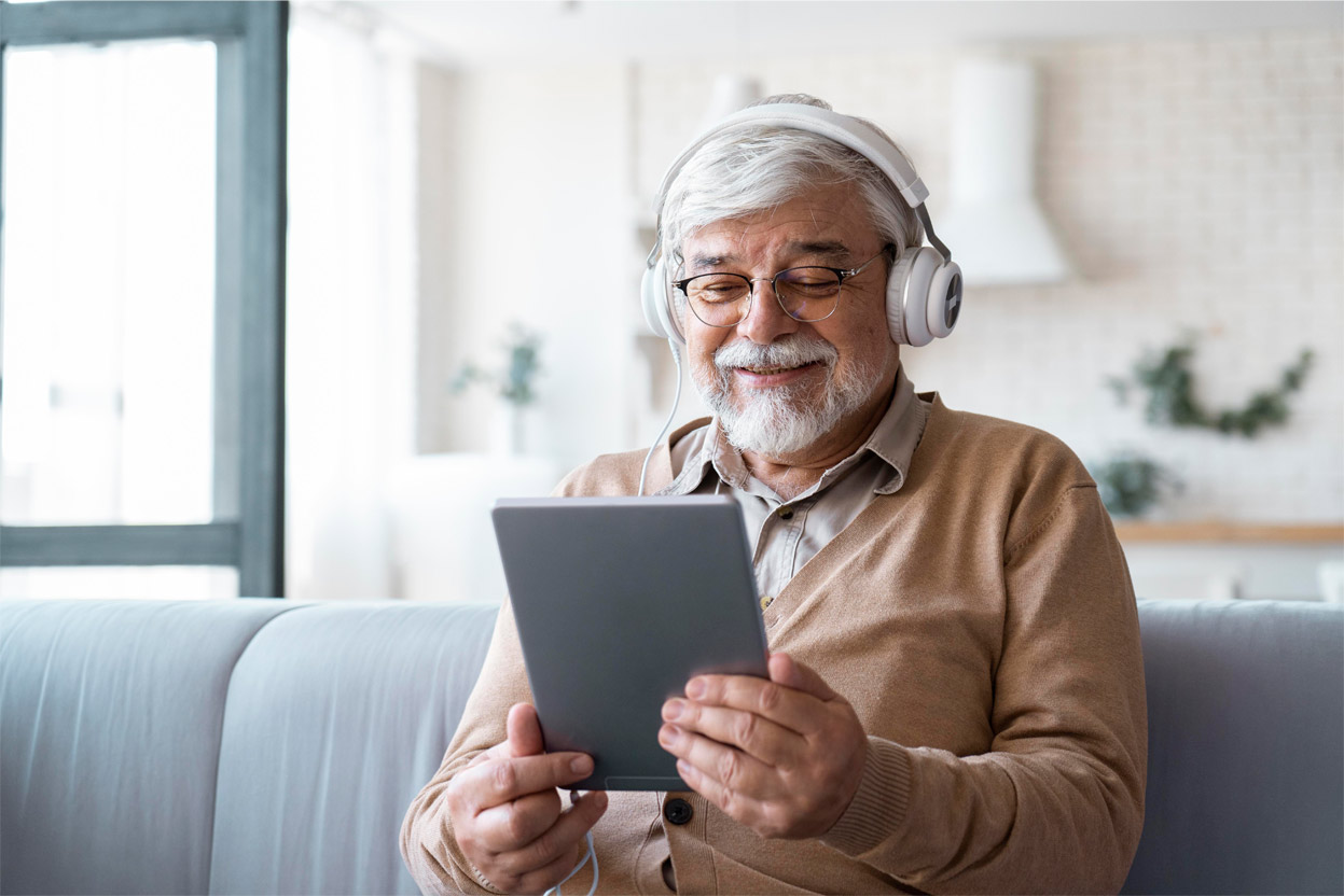 Eldercare professionals exploring innovative trends and technologies to enhance senior living.